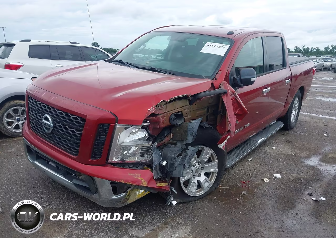 2019 Nissan Titan Sv VIN:1N6AA1EK2KN508474 - 2