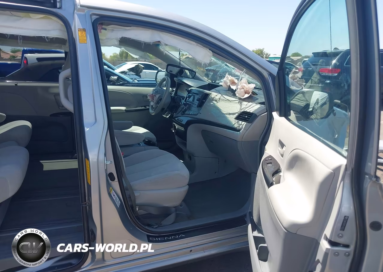 2014 Toyota Sienna Le V6 8 Passenger VIN:5TDKK3DC8ES409716 - 5