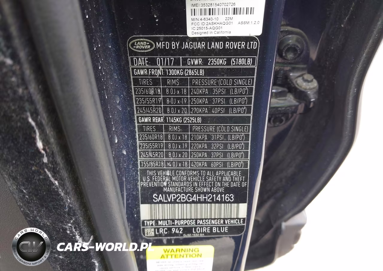 2017 Land Rover Range Rover Evoque Se-Se Premium VIN:SALVP2BG4HH214163 - 9