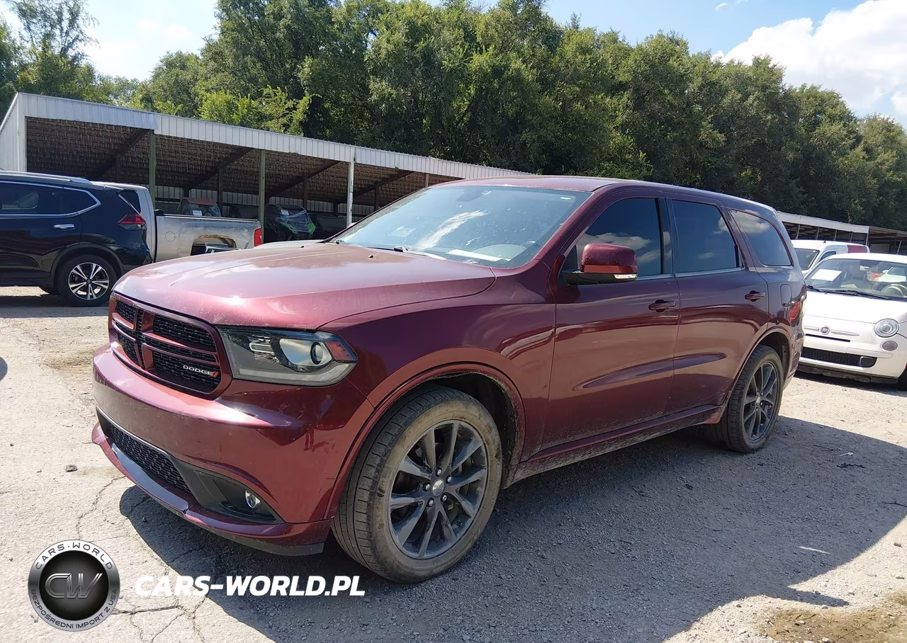 2017 Dodge Durango Gt Awd VIN:1C4RDJDG9HC917764 - 2