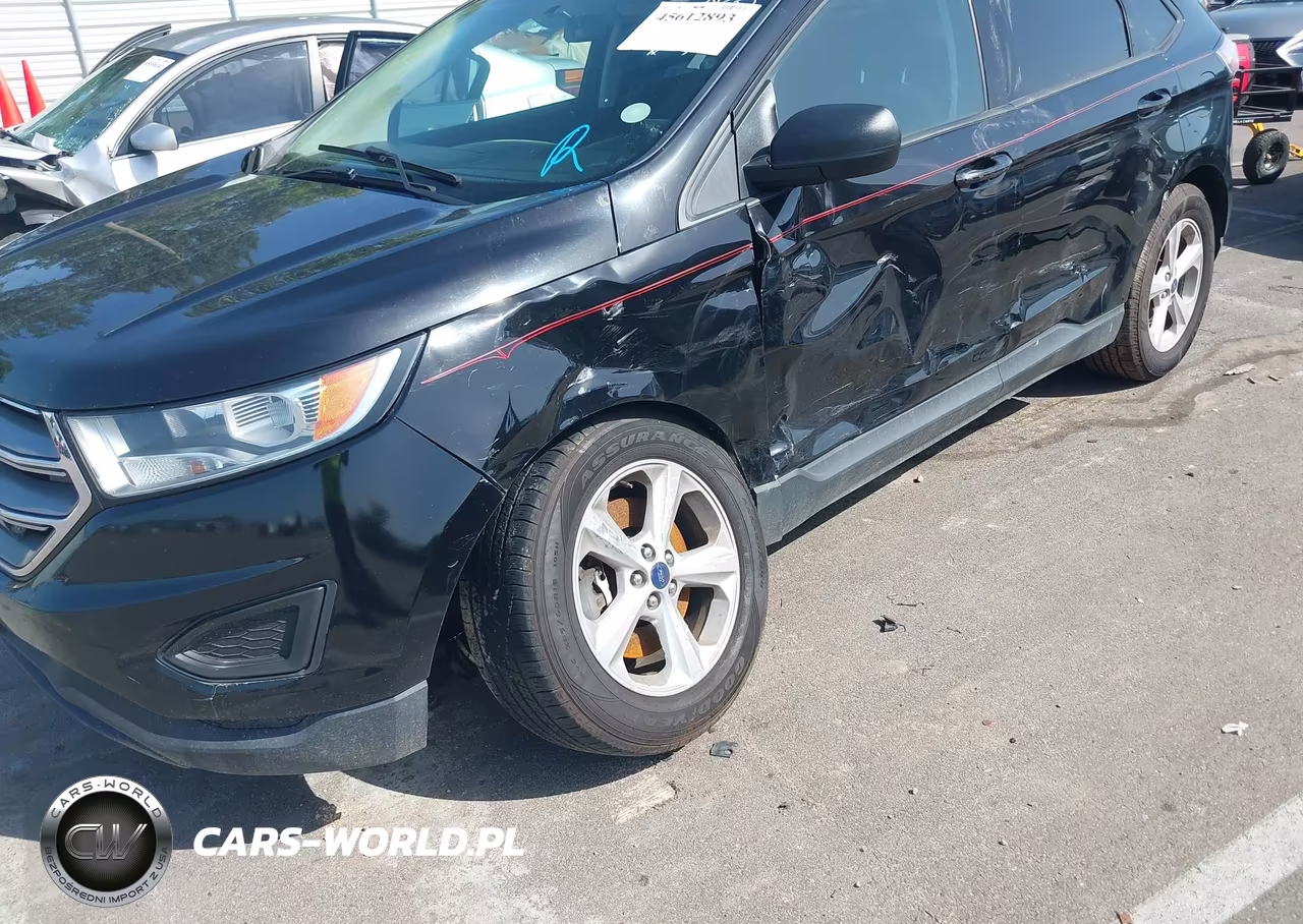2016 Ford Edge Se VIN:2FMPK4G94GBC33338 - 17