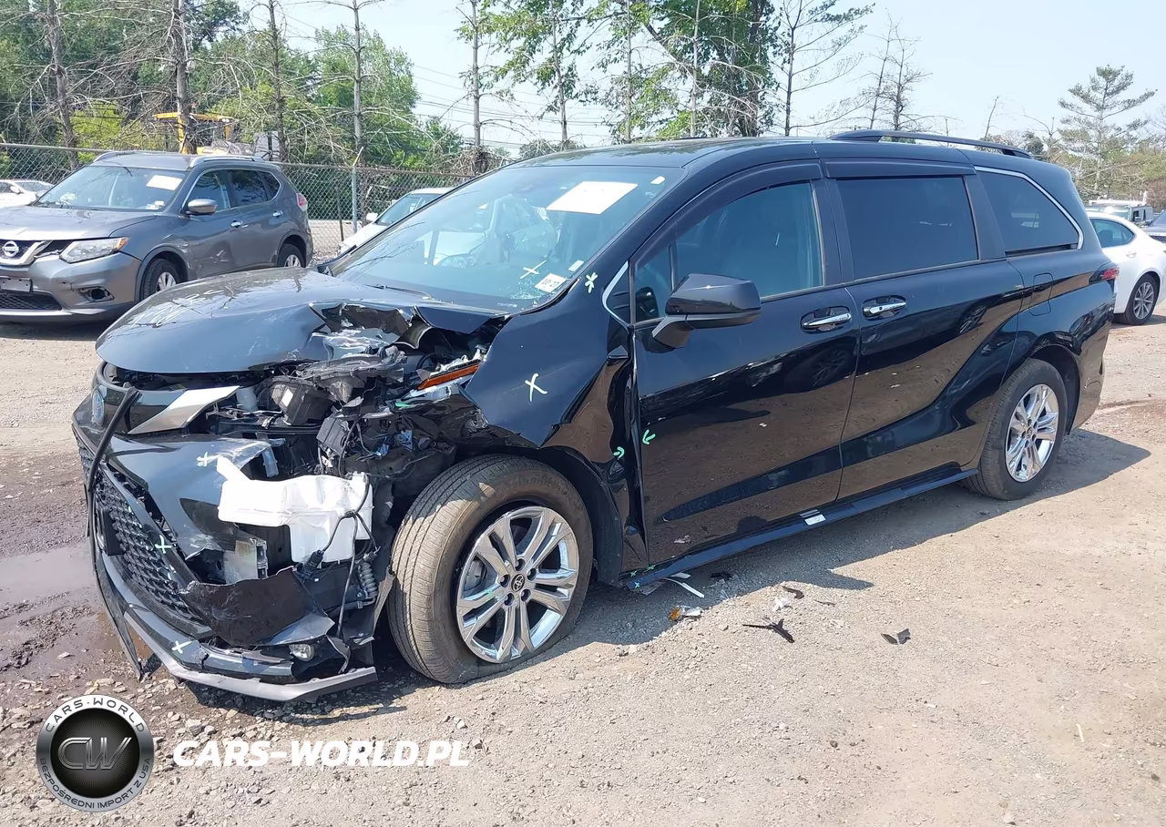 2022 Toyota Sienna Xse VIN:5TDDSKFC0NS072149 - 2
