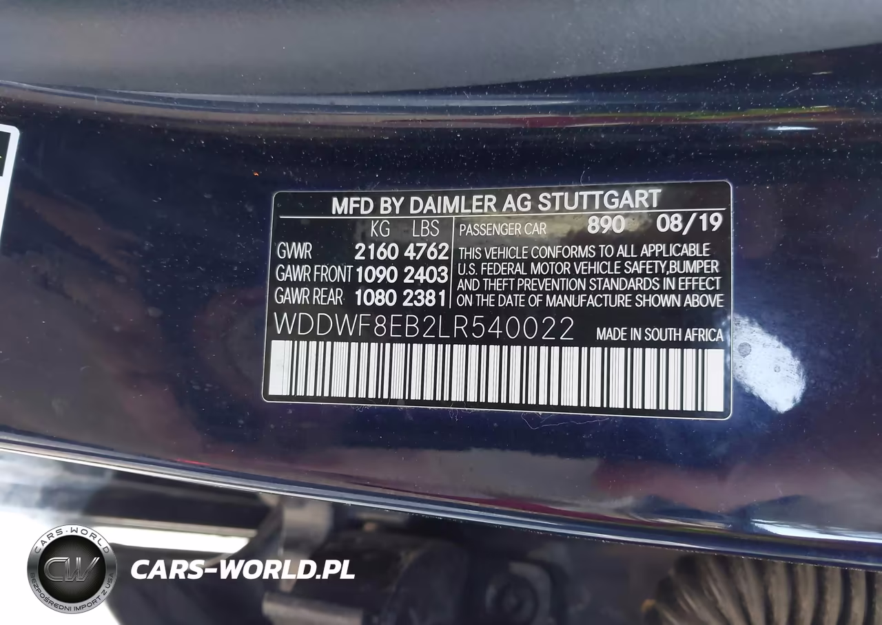 2020 Mercedes-Benz C 300 4Matic VIN:WDDWF8EB2LR540022 - 9