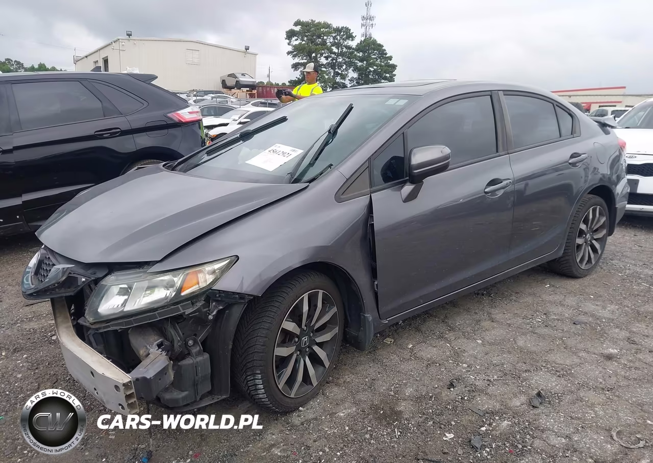 2015 Honda Civic Ex-L VIN:19XFB2F92FE086529 - 2