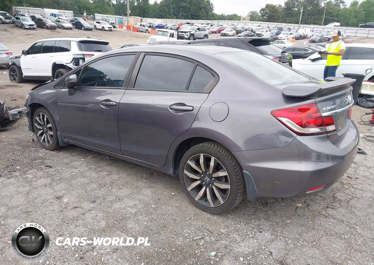 2015 Honda Civic Ex-L VIN:19XFB2F92FE086529 - 3