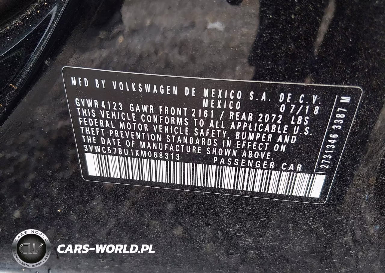 2019 Volkswagen Jetta 1.4T R-Line-1.4T S-1.4T Se VIN:3VWC57BU1KM068313 - 9