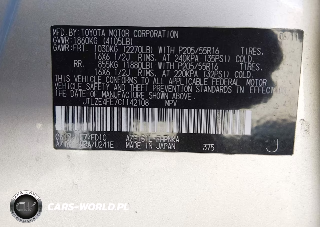 2012 Scion Xb VIN:JTLZE4FE7C1142108 - 9