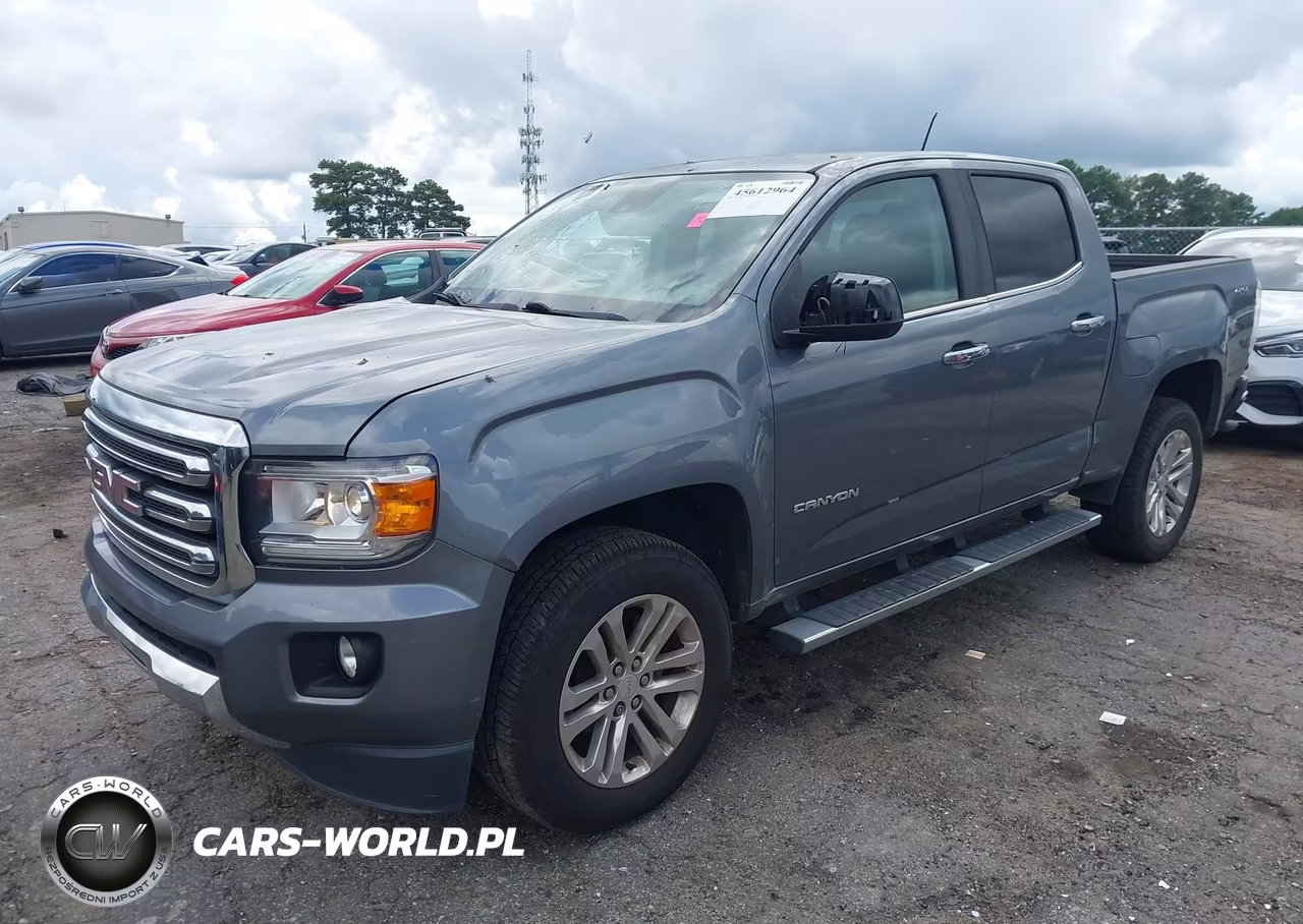 2018 GMC Canyon Slt VIN:1GTG6DEN6J1313641 - 2
