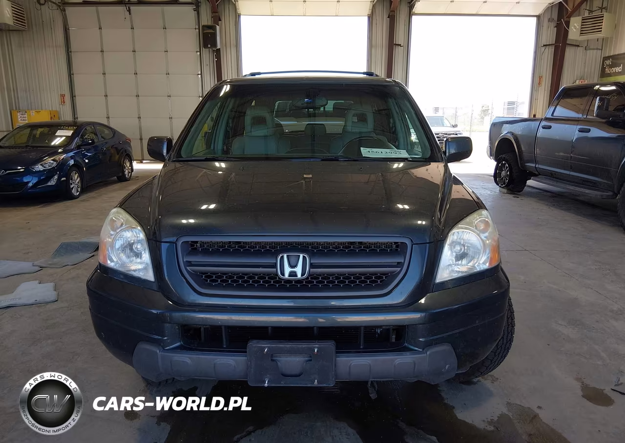2004 Honda Pilot Ex-L VIN:5FNYF18544B007337 - 12
