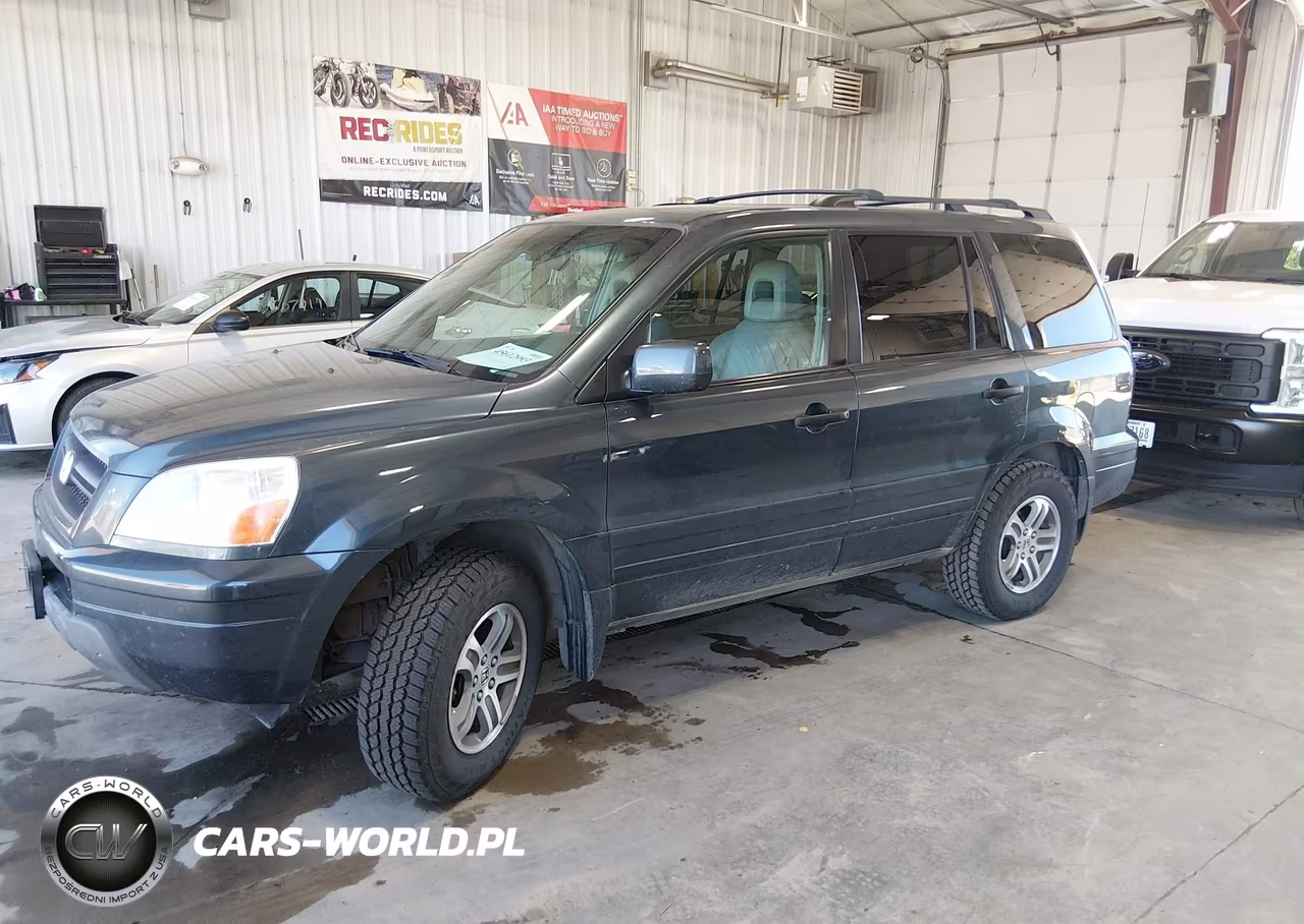 2004 Honda Pilot Ex-L VIN:5FNYF18544B007337 - 2