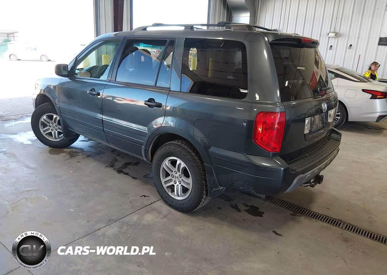2004 Honda Pilot Ex-L VIN:5FNYF18544B007337 - 3
