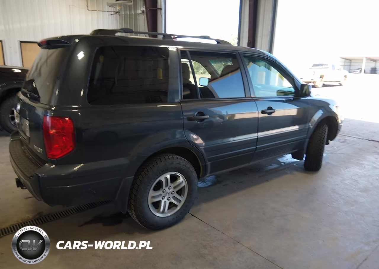2004 Honda Pilot Ex-L VIN:5FNYF18544B007337 - 4