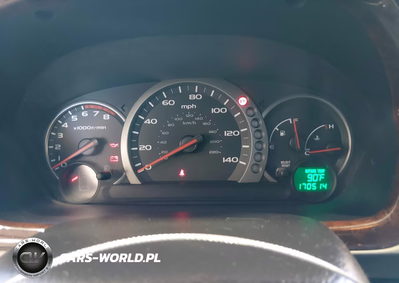 2004 Honda Pilot Ex-L VIN:5FNYF18544B007337 - 7