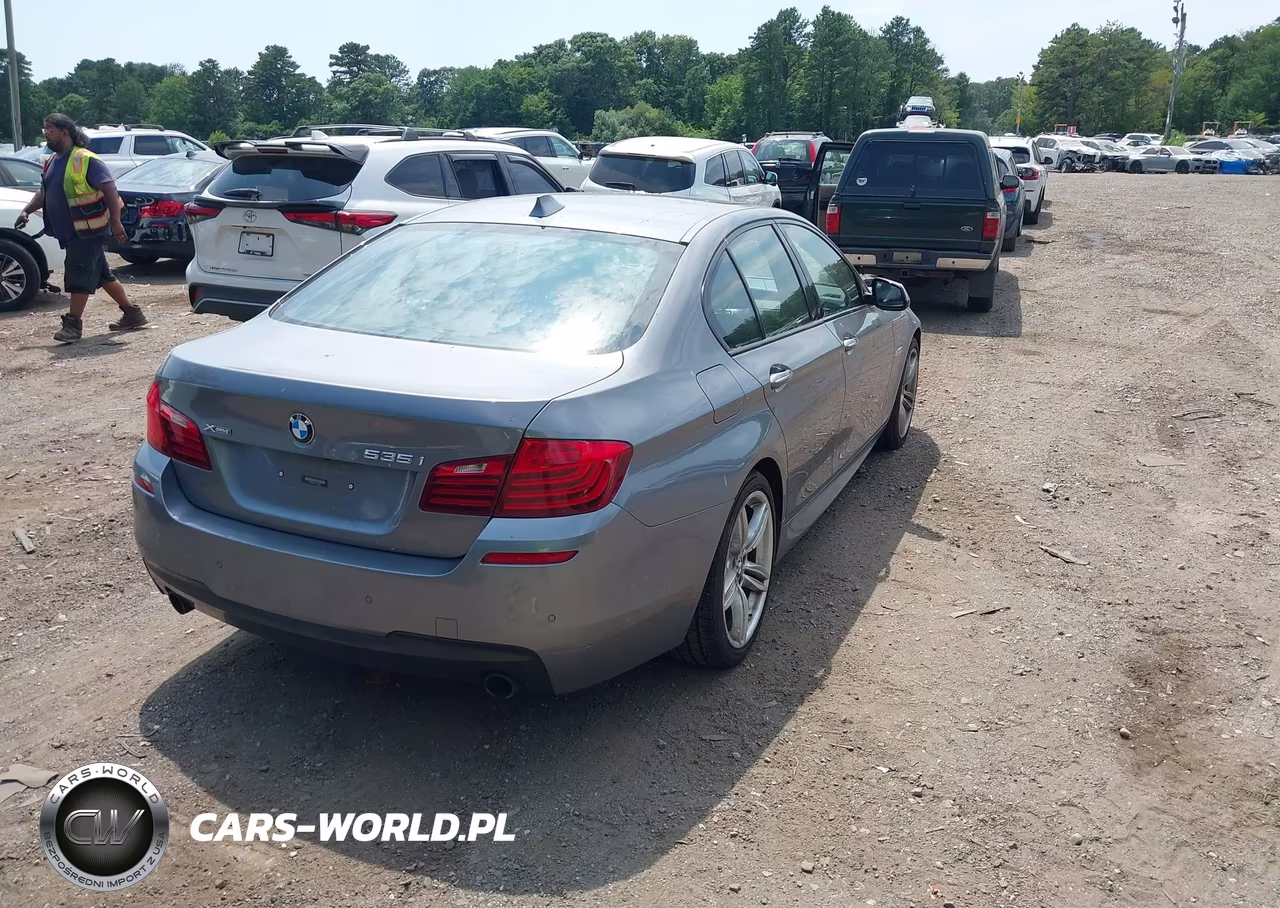 2015 BMW 535I xDrive VIN:WBA5B3C51FD543056 - 4