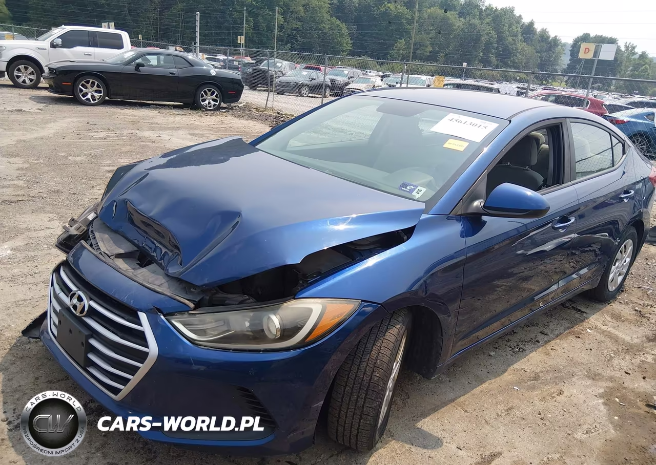 2017 Hyundai Elantra Se VIN:5NPD74LF0HH192832 - 2