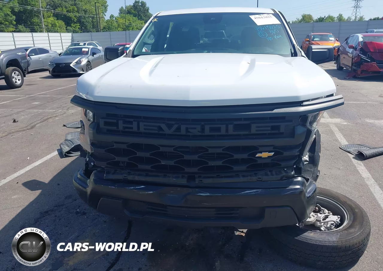 2023 Chevrolet Silverado 1500 2Wd Short Bed Wt VIN:1GCPAAEKXPZ111589 - 11