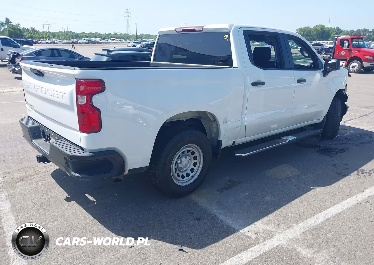 2023 Chevrolet Silverado 1500 2Wd Short Bed Wt VIN:1GCPAAEKXPZ111589 - 4
