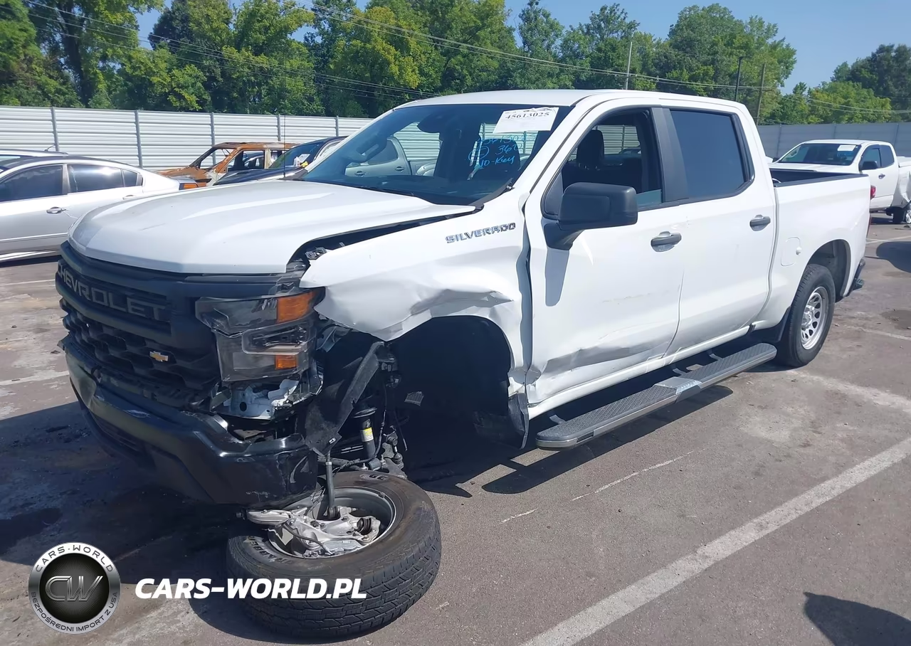 2023 Chevrolet Silverado 1500 2Wd Short Bed Wt VIN:1GCPAAEKXPZ111589 - 6