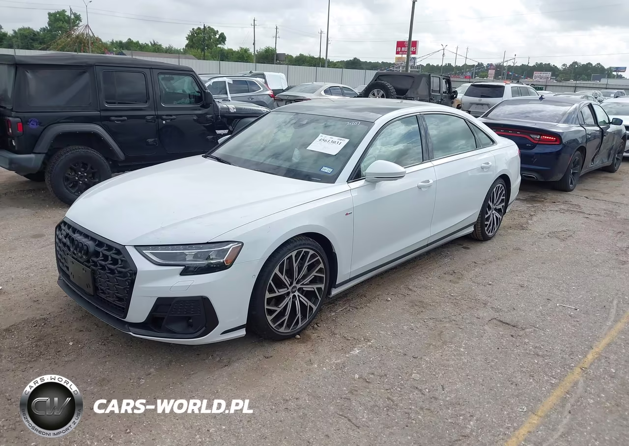 2023 Audi A8 L 55 Tfsi Quattro Tiptronic VIN:WAULDAF84PN009881 - 2