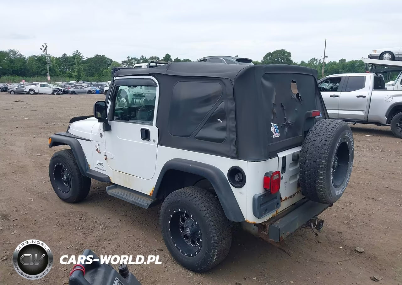 2006 Jeep Wrangler X VIN:1J4FA39S36P737359 - 3