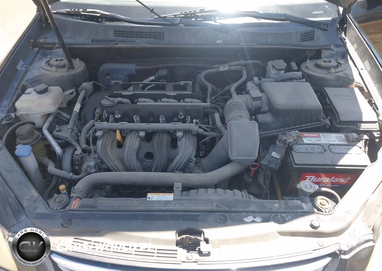 2008 Kia Optima Lx VIN:KNAGE123X85177177 - 10
