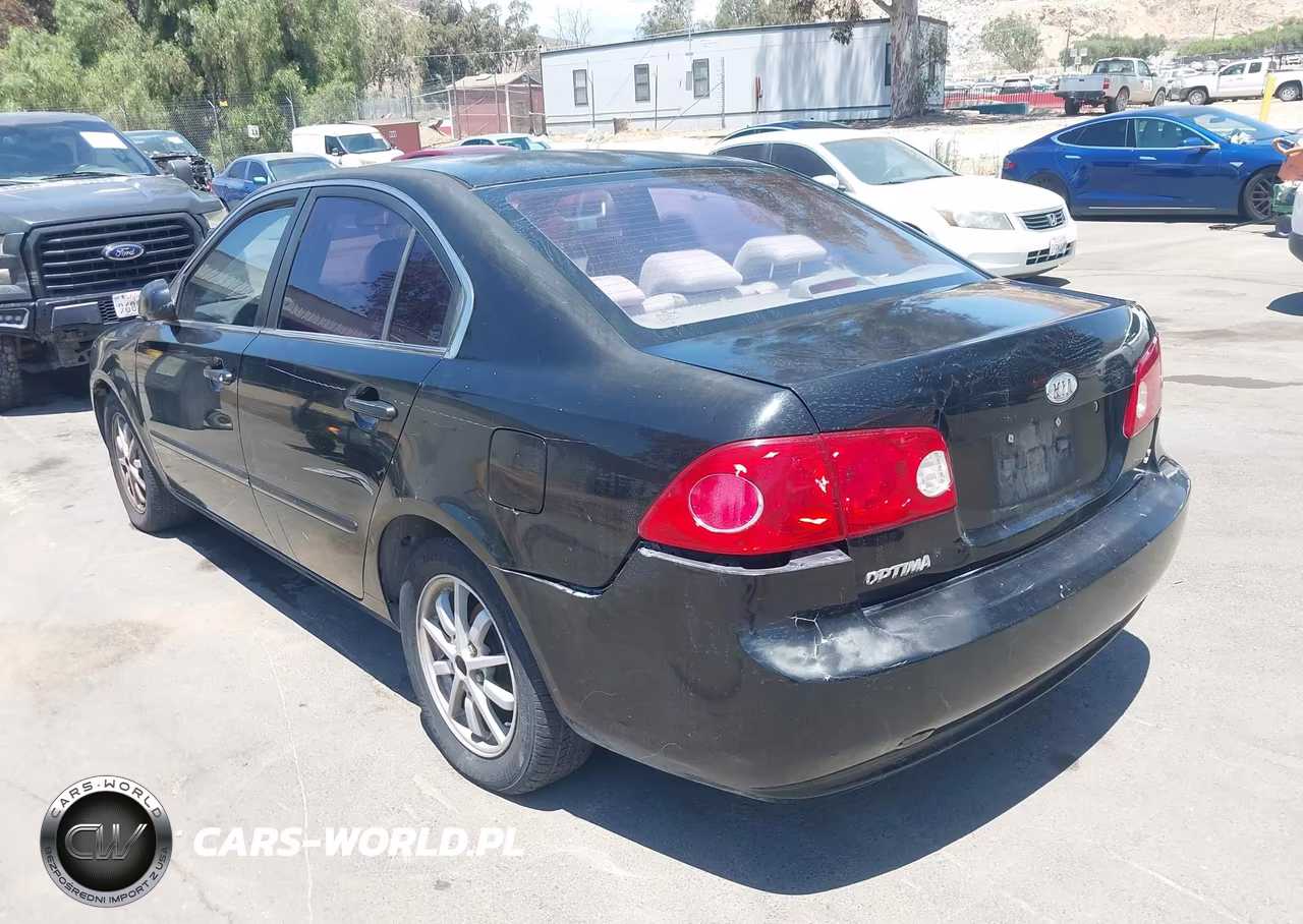 2008 Kia Optima Lx VIN:KNAGE123X85177177 - 3