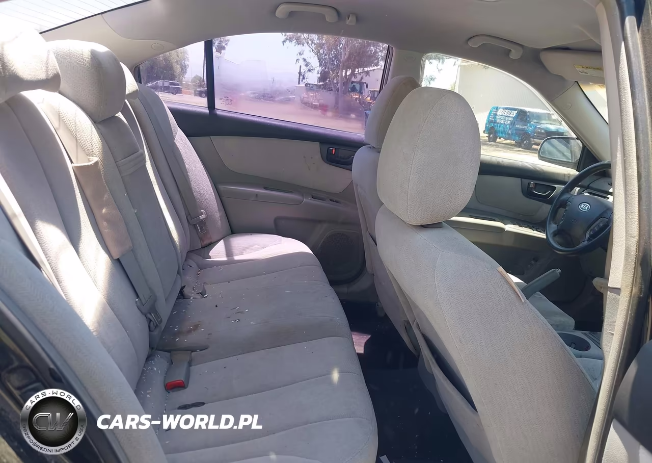 2008 Kia Optima Lx VIN:KNAGE123X85177177 - 8