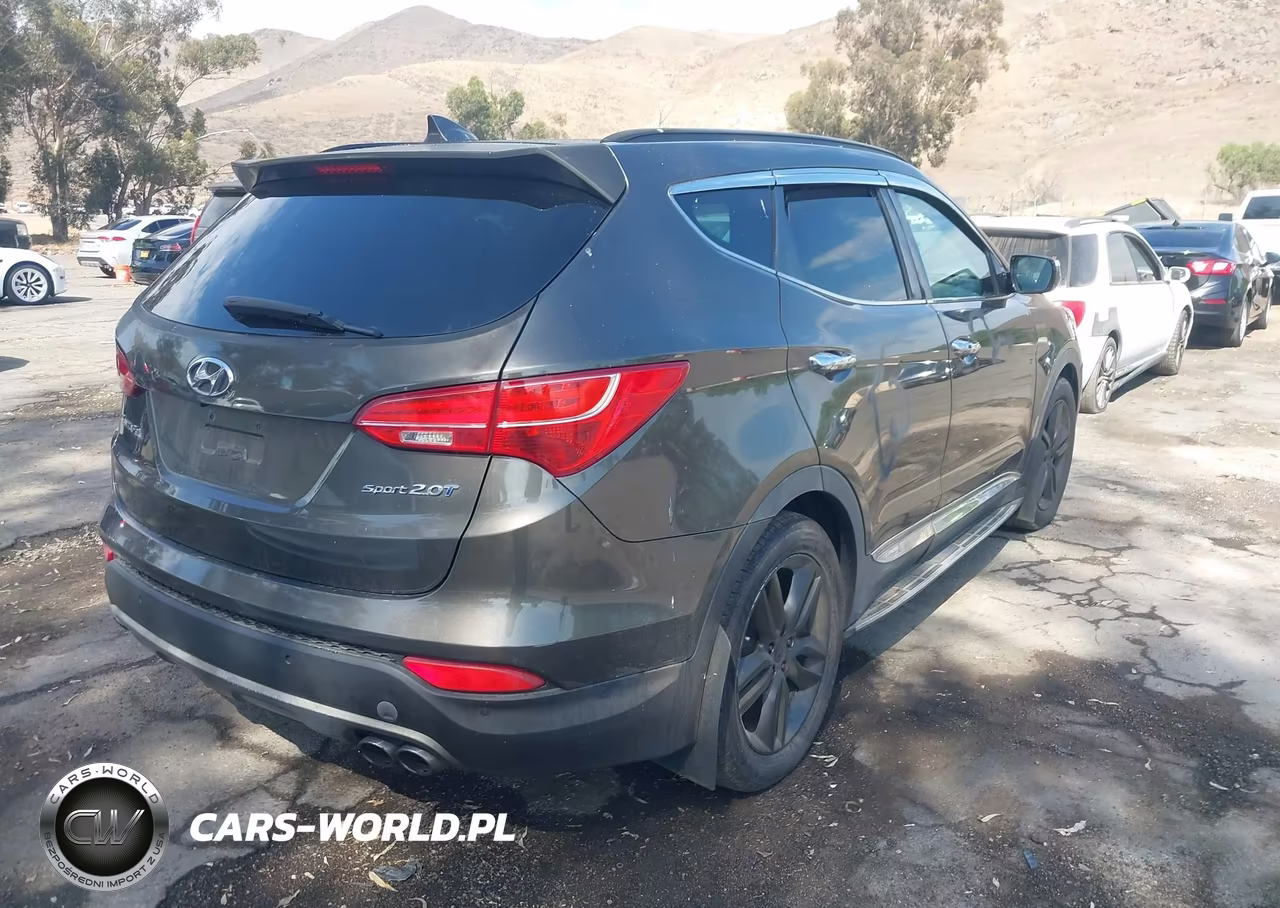 2014 Hyundai Santa Fe Sport 2.0L Turbo VIN:5XYZW3LA6EG196412 - 4