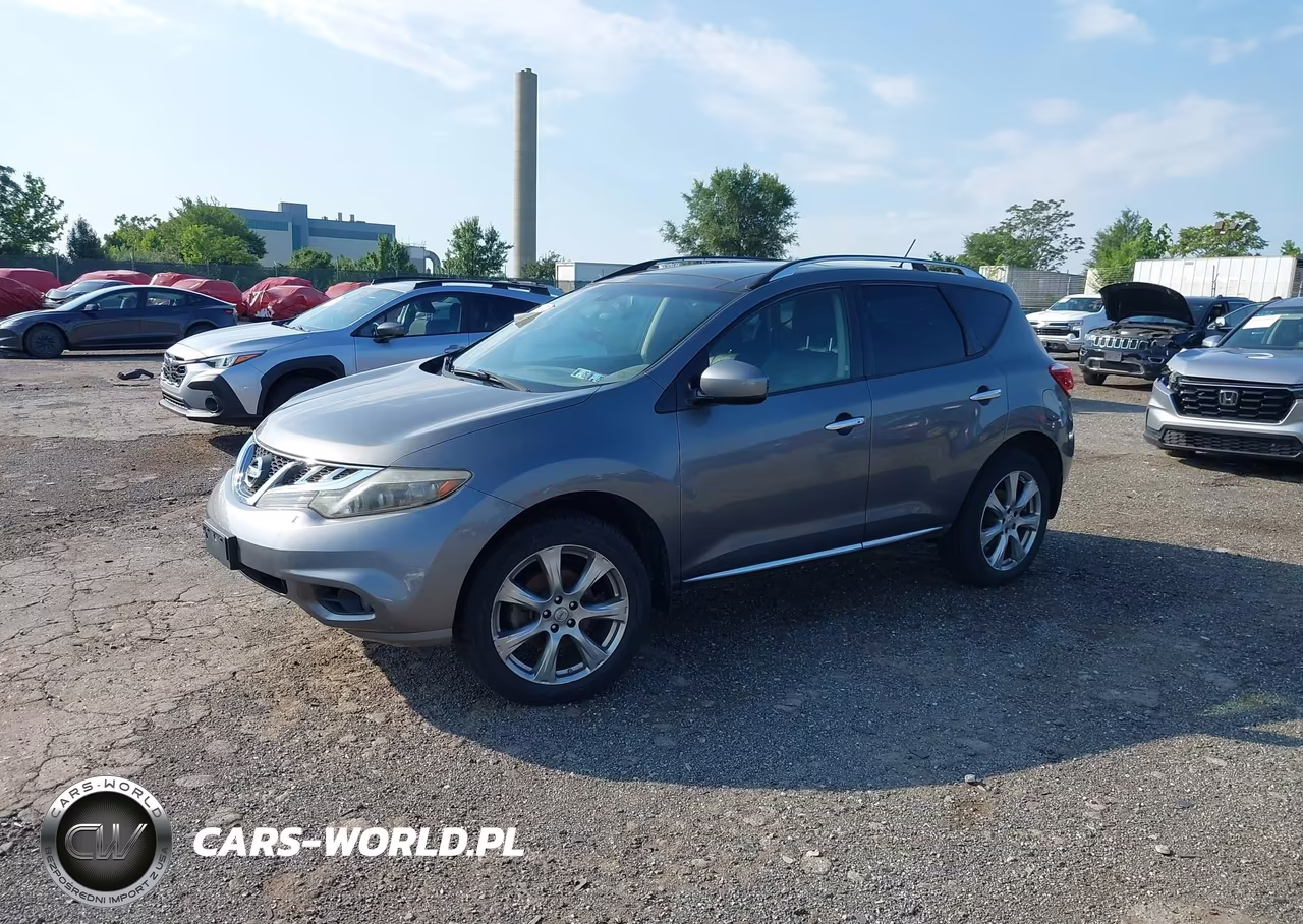 2014 Nissan Murano Le-S-Sl-Sv VIN:JN8AZ1MW2EW533345 - 2