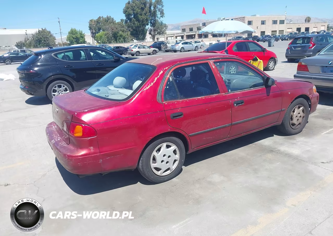 2002 Toyota Corolla Ce VIN:1NXBR12E22Z584650 - 4