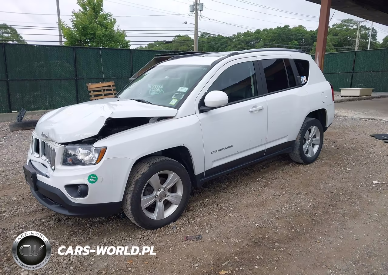 2017 Jeep Compass Latitude VIN:1C4NJDEB6HD110625 - 2