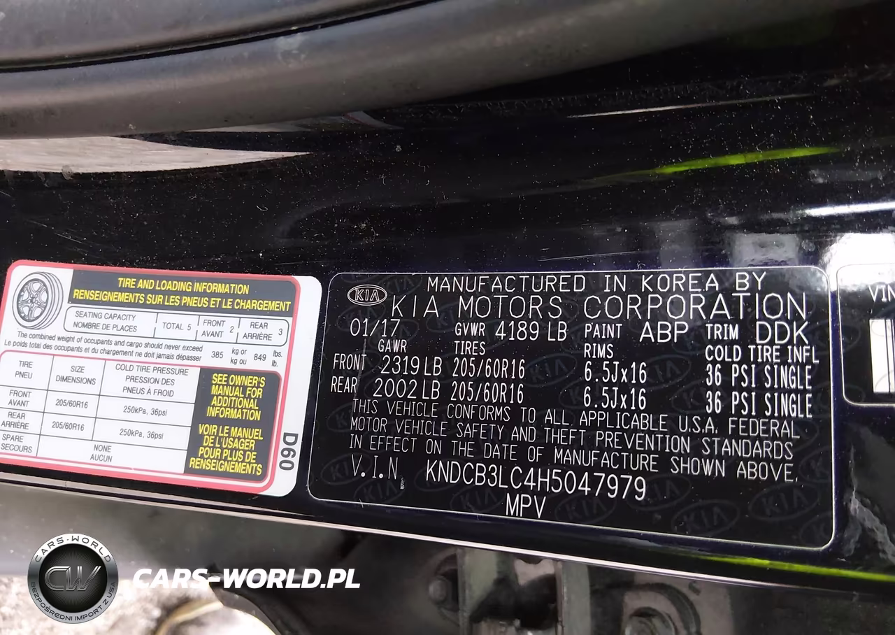 2017 Kia Niro Lx VIN:KNDCB3LC4H5047979 - 9
