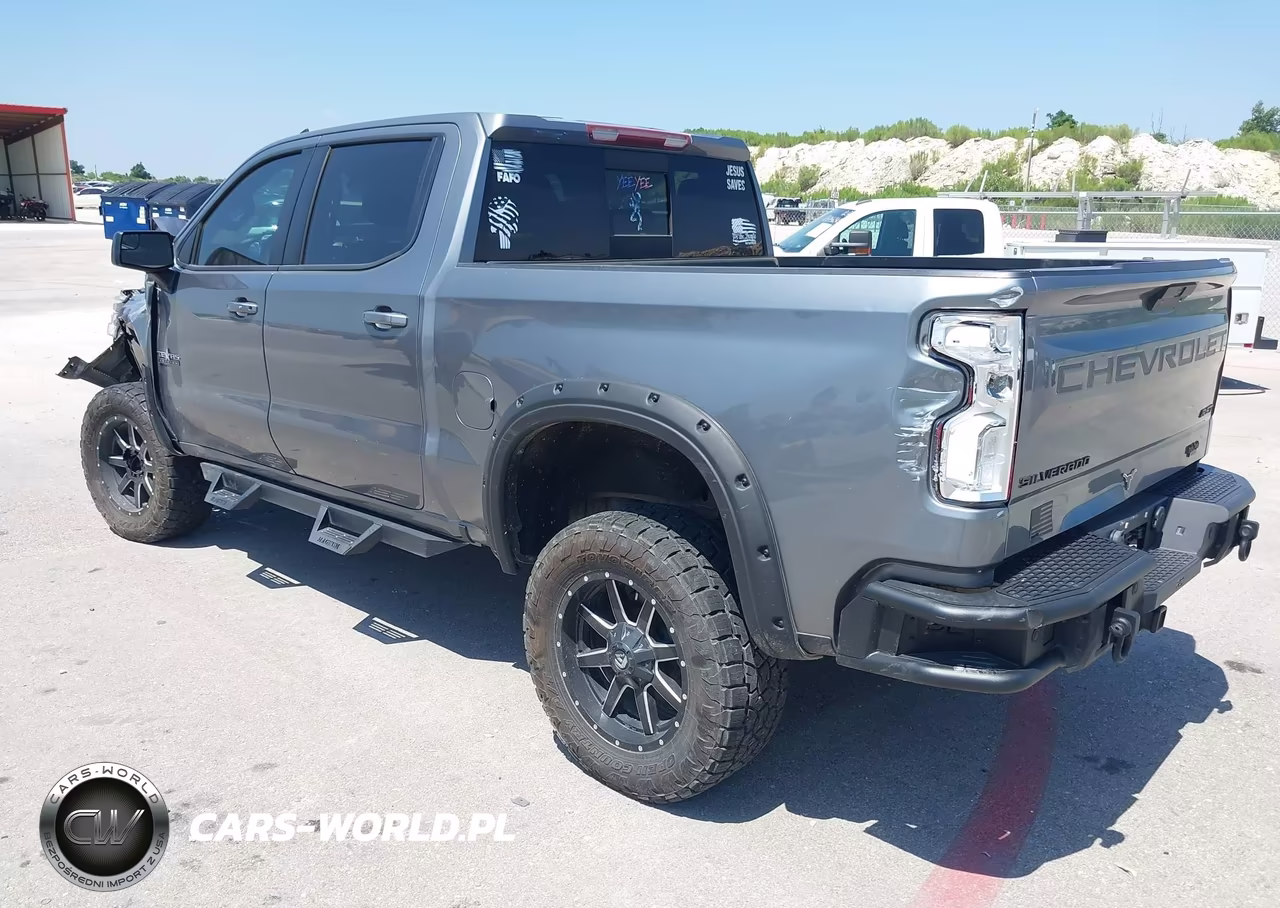 2021 Chevrolet Silverado 1500 4Wd Short Bed Rst VIN:3GCUYEED5MG145135 - 3