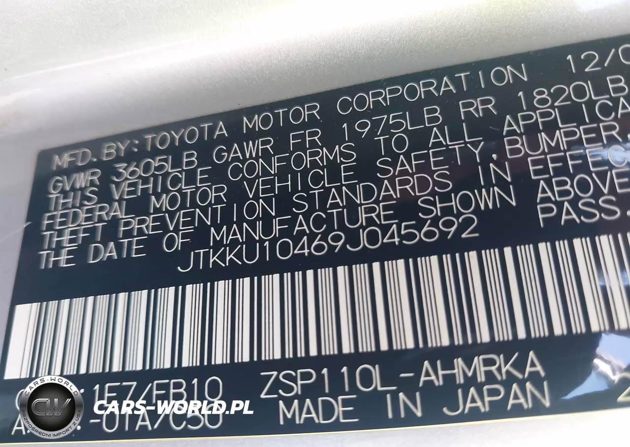 2009 Scion Xd VIN:JTKKU10469J045692 - 9