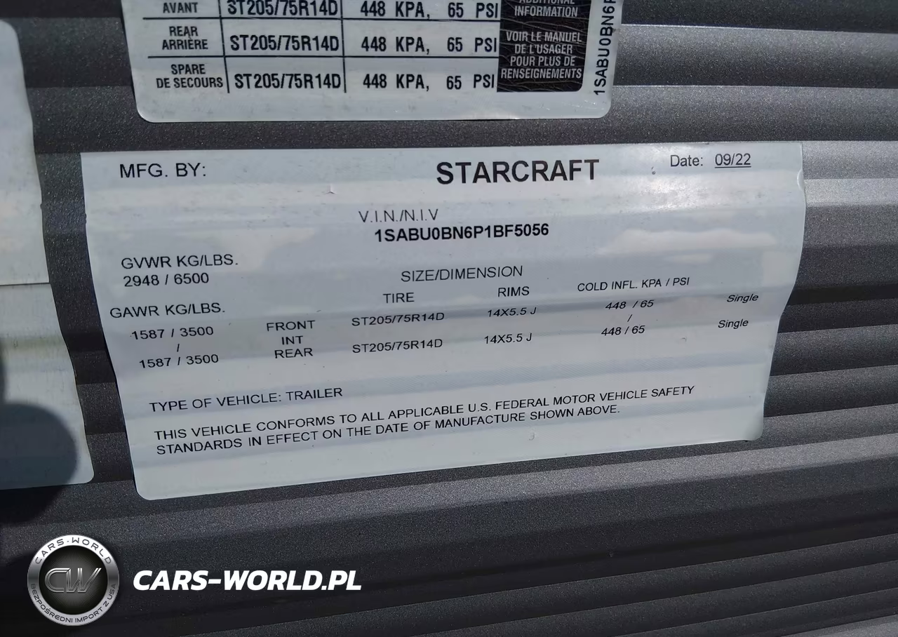2023 Starcraft 26Bh VIN:1SABU0BN6P1BF5056 - 9