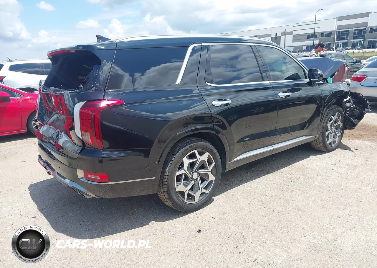 2022 Hyundai Palisade Calligraphy VIN:KM8R74HE0NU365008 - 4