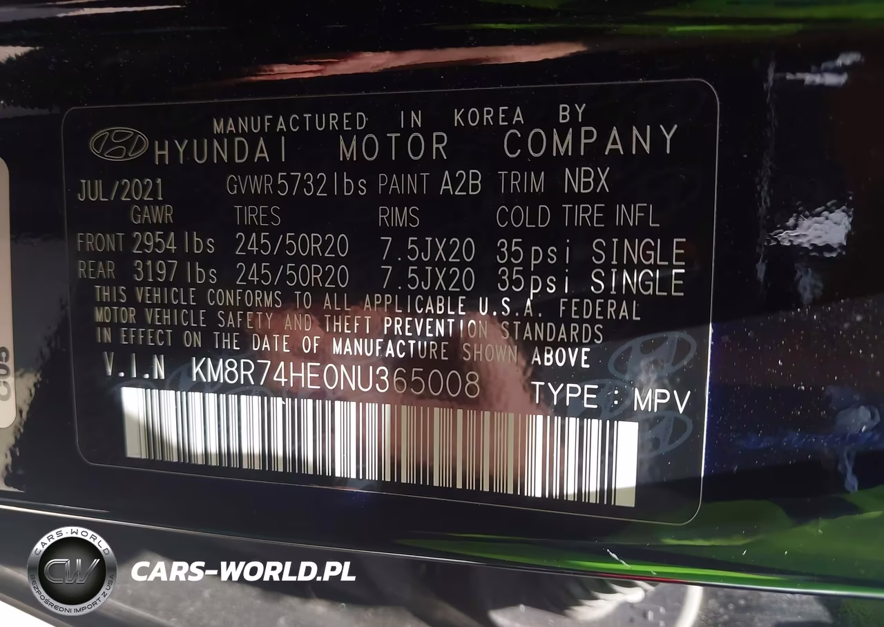 2022 Hyundai Palisade Calligraphy VIN:KM8R74HE0NU365008 - 9
