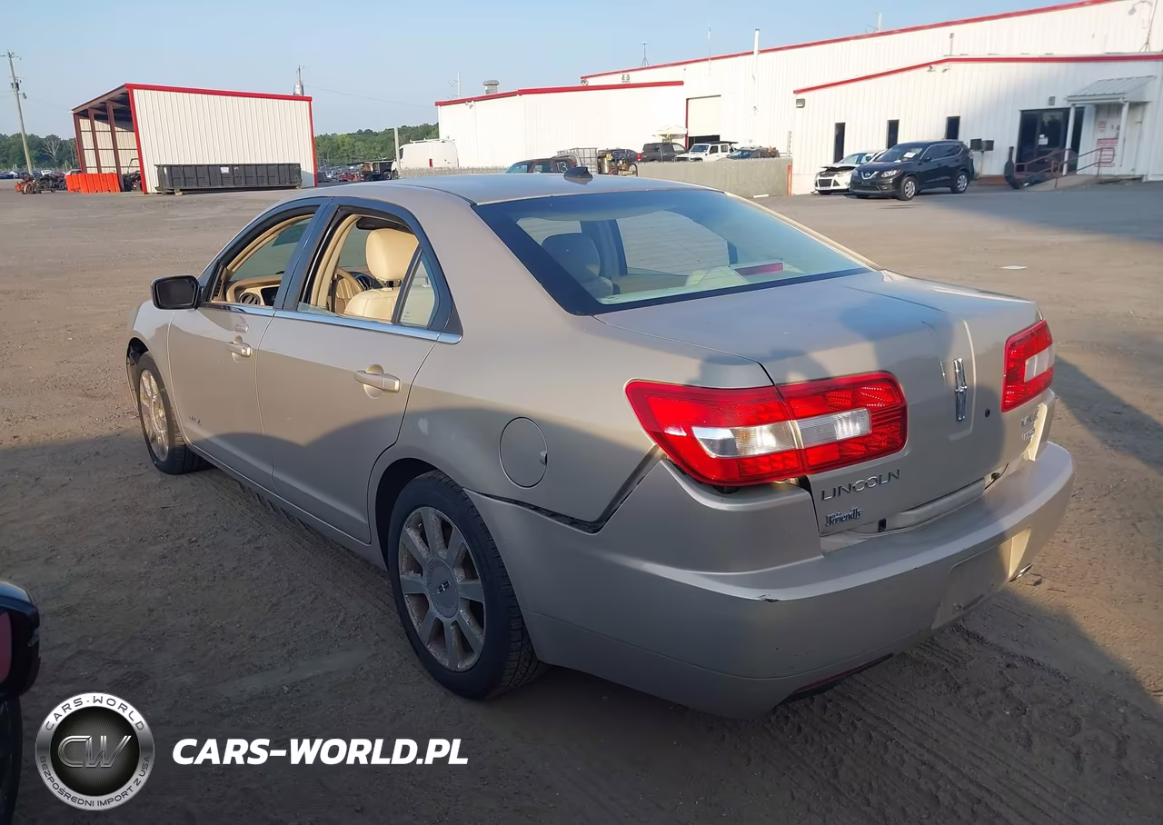 2007 Lincoln Mkz VIN:3LNHM28T07R630334 - 3
