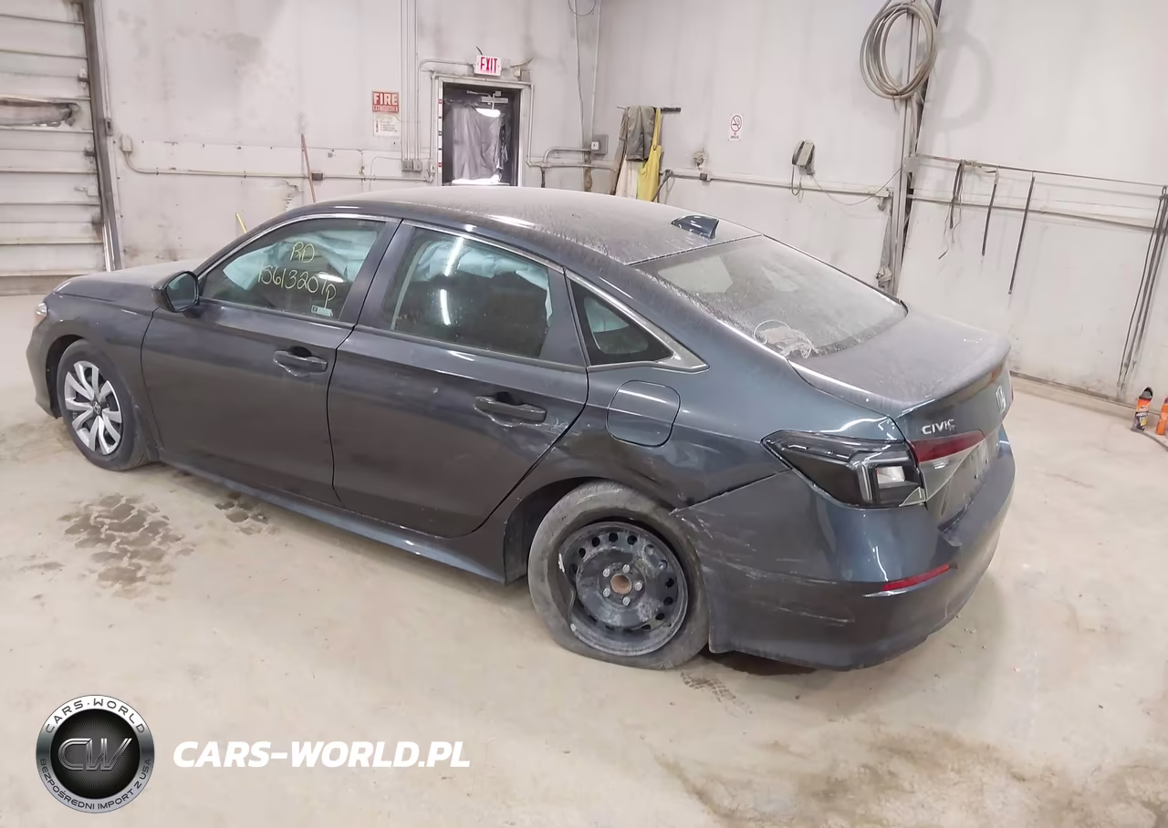 2026 Honda Civic Lx VIN:2HGFE2F21TH514635 - 3