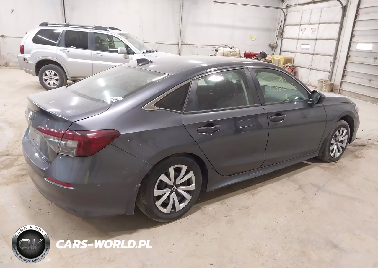 2026 Honda Civic Lx VIN:2HGFE2F21TH514635 - 4