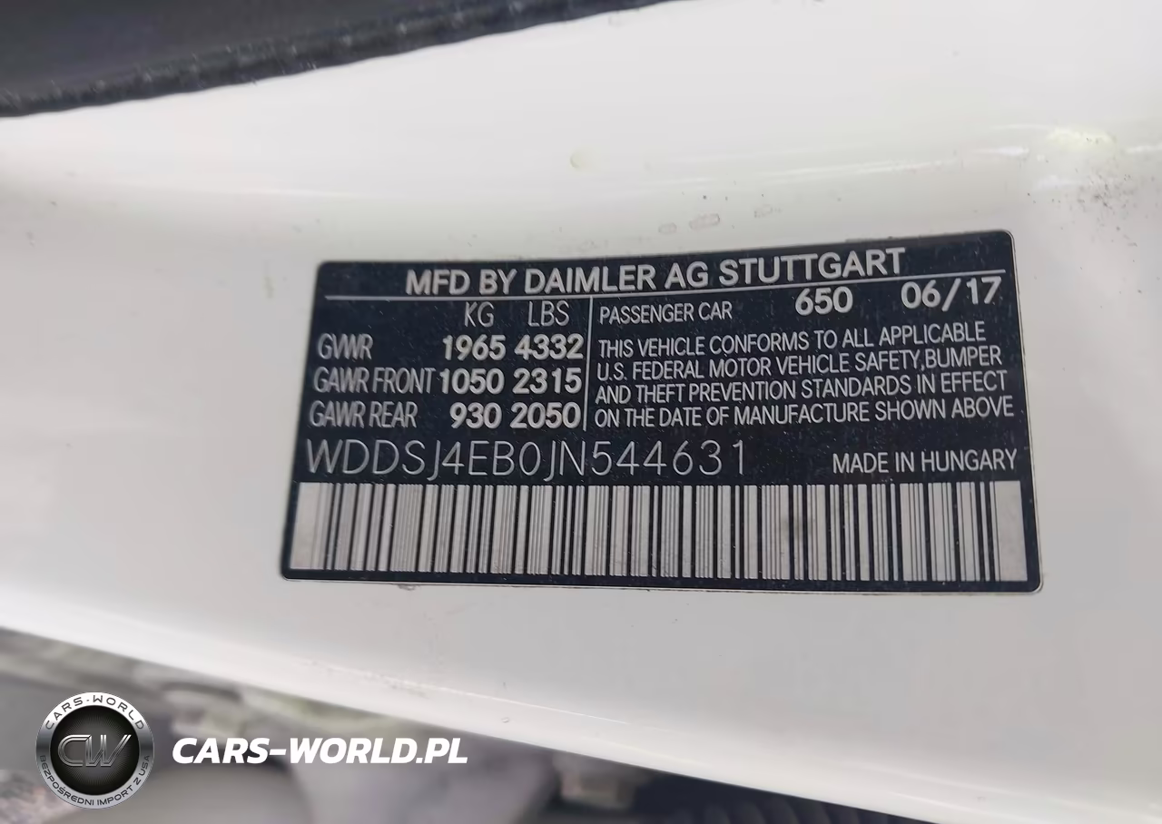 2018 Mercedes-Benz Cla 250 VIN:WDDSJ4EB0JN544631 - 9
