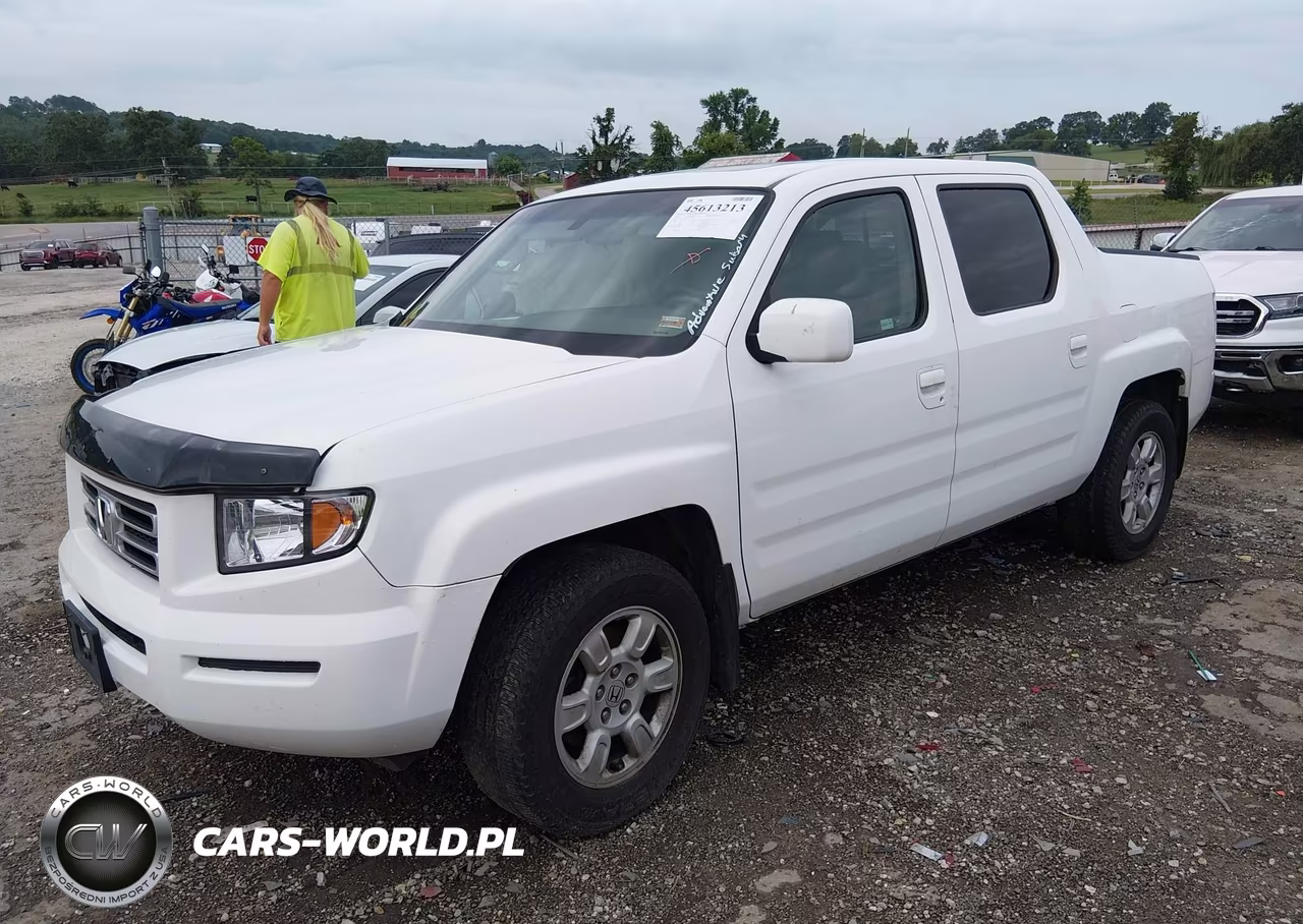 2007 Honda Ridgeline Rtl VIN:2HJYK16527H521941 - 2