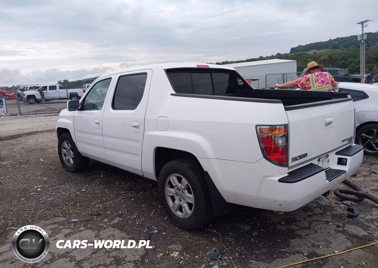 2007 Honda Ridgeline Rtl VIN:2HJYK16527H521941 - 3
