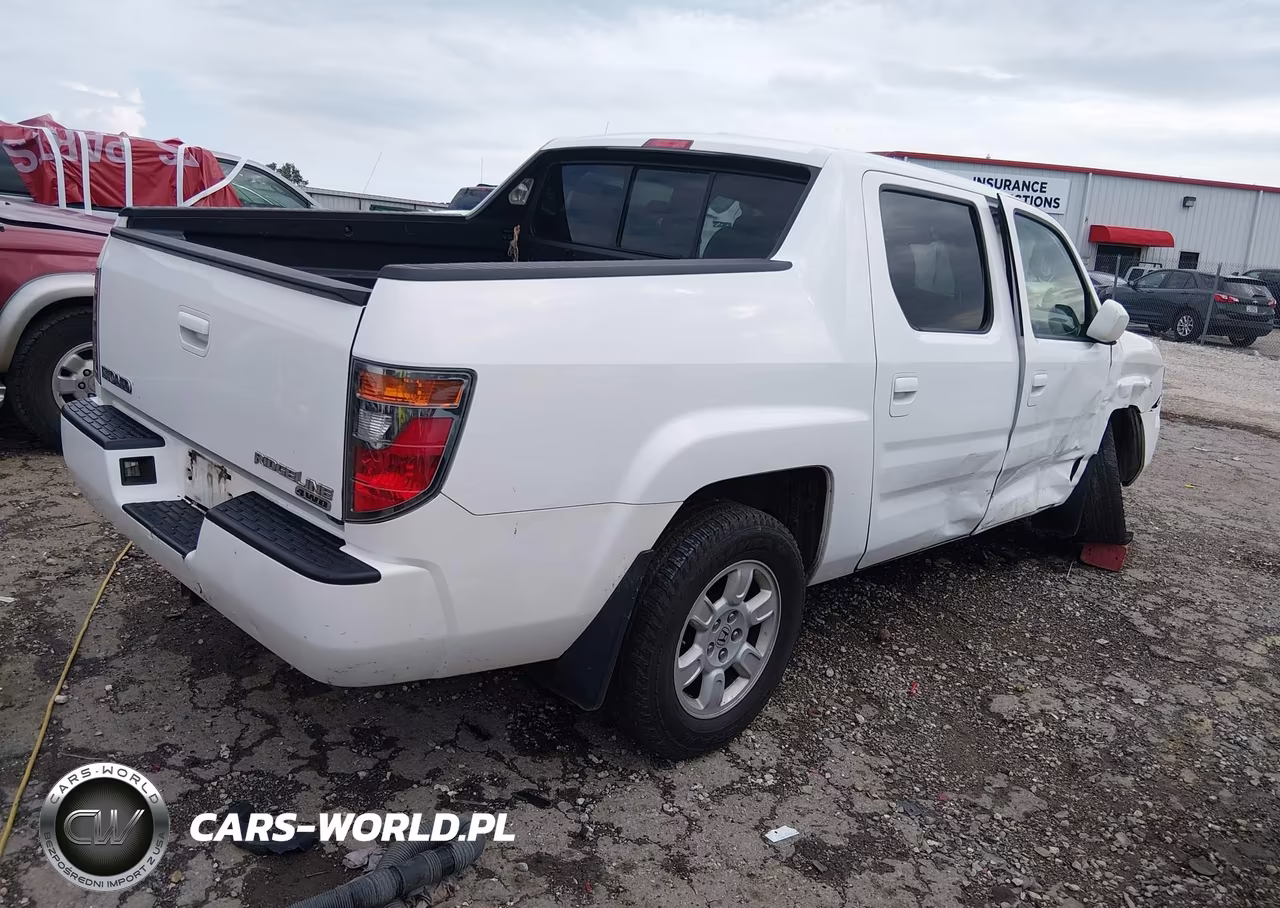 2007 Honda Ridgeline Rtl VIN:2HJYK16527H521941 - 4