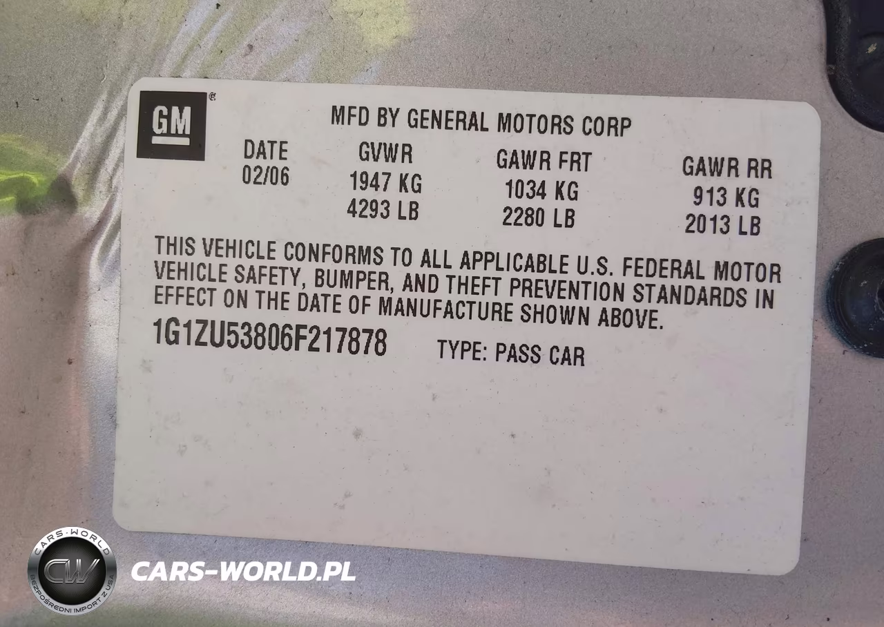 2006 Chevrolet Malibu Ltz VIN:1G1ZU53806F217878 - 9