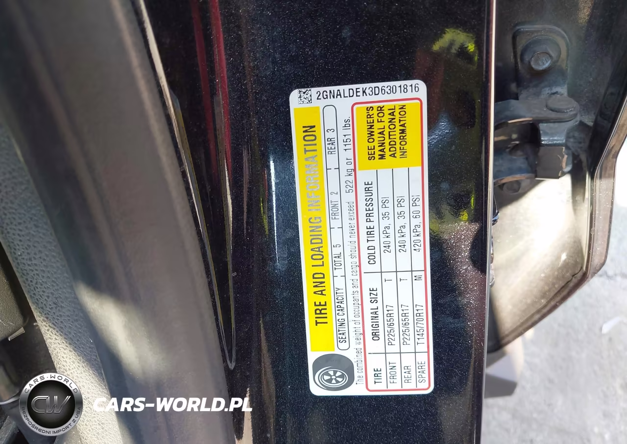 2013 Chevrolet Equinox Lt VIN:2GNALDEK3D6301816 - 9