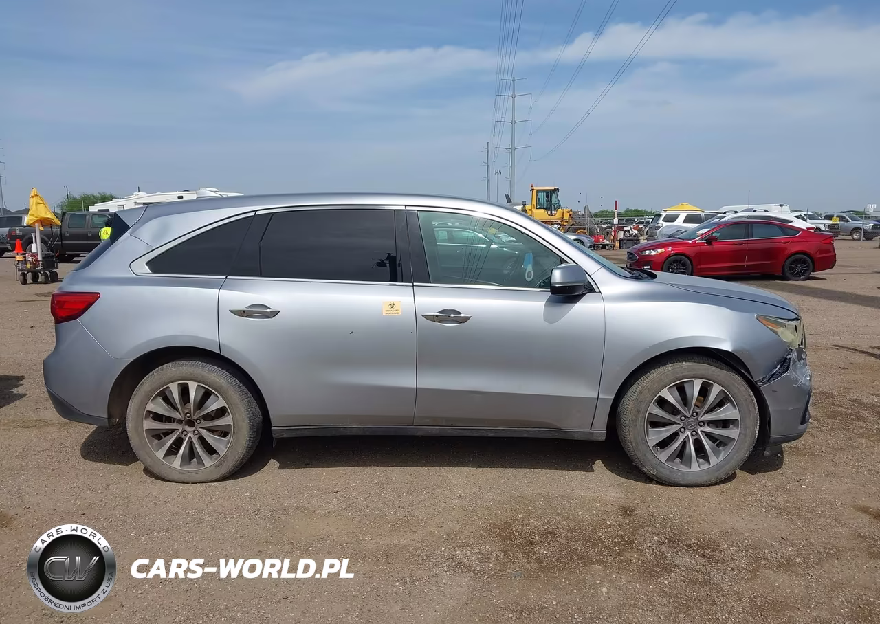 2016 Acura Mdx Technology Acurawatch Plus Packages-Technology Package VIN:5FRYD3H40GB016421 - 13