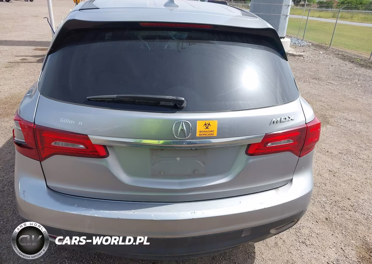 2016 Acura Mdx Technology Acurawatch Plus Packages-Technology Package VIN:5FRYD3H40GB016421 - 16