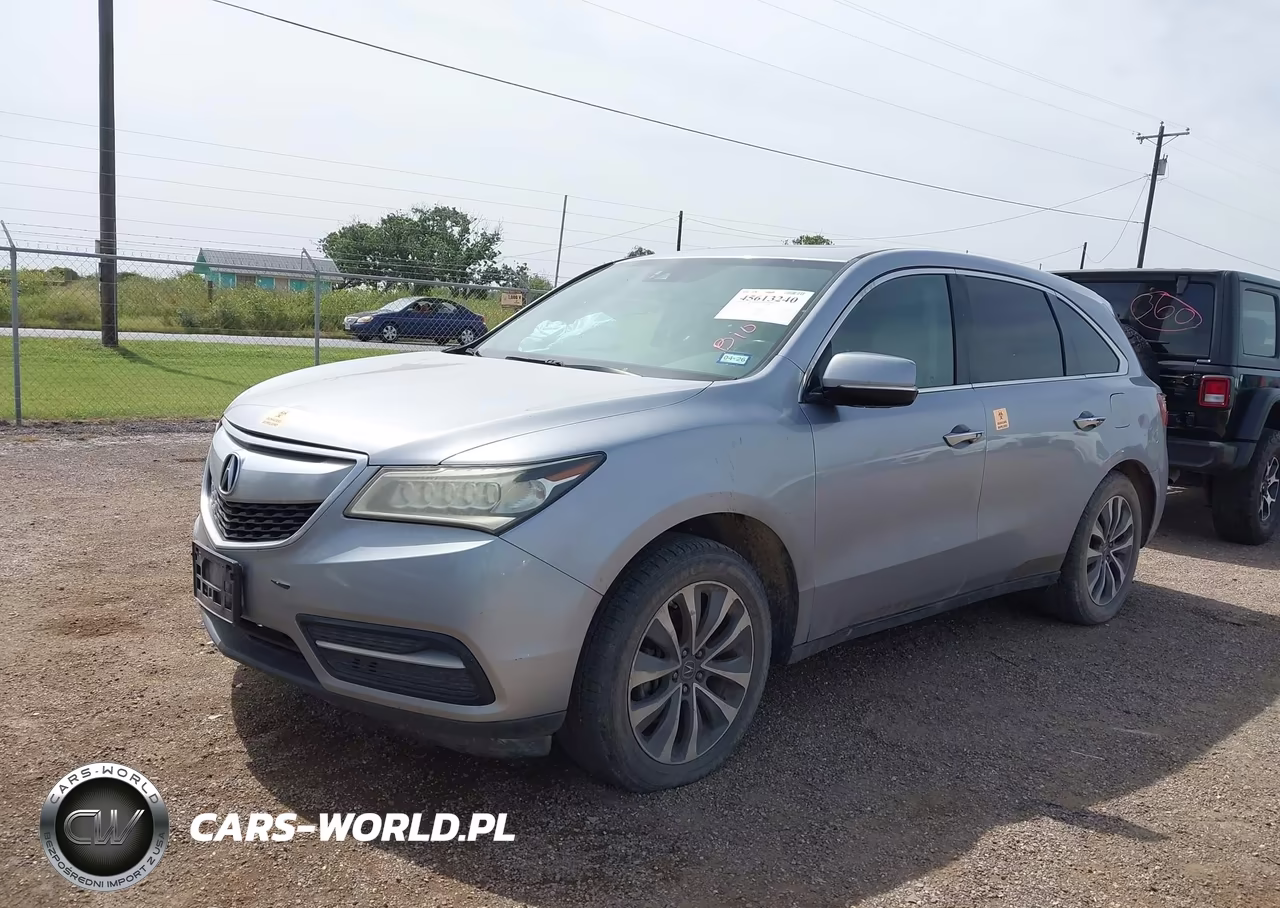 2016 Acura Mdx Technology Acurawatch Plus Packages-Technology Package VIN:5FRYD3H40GB016421 - 2