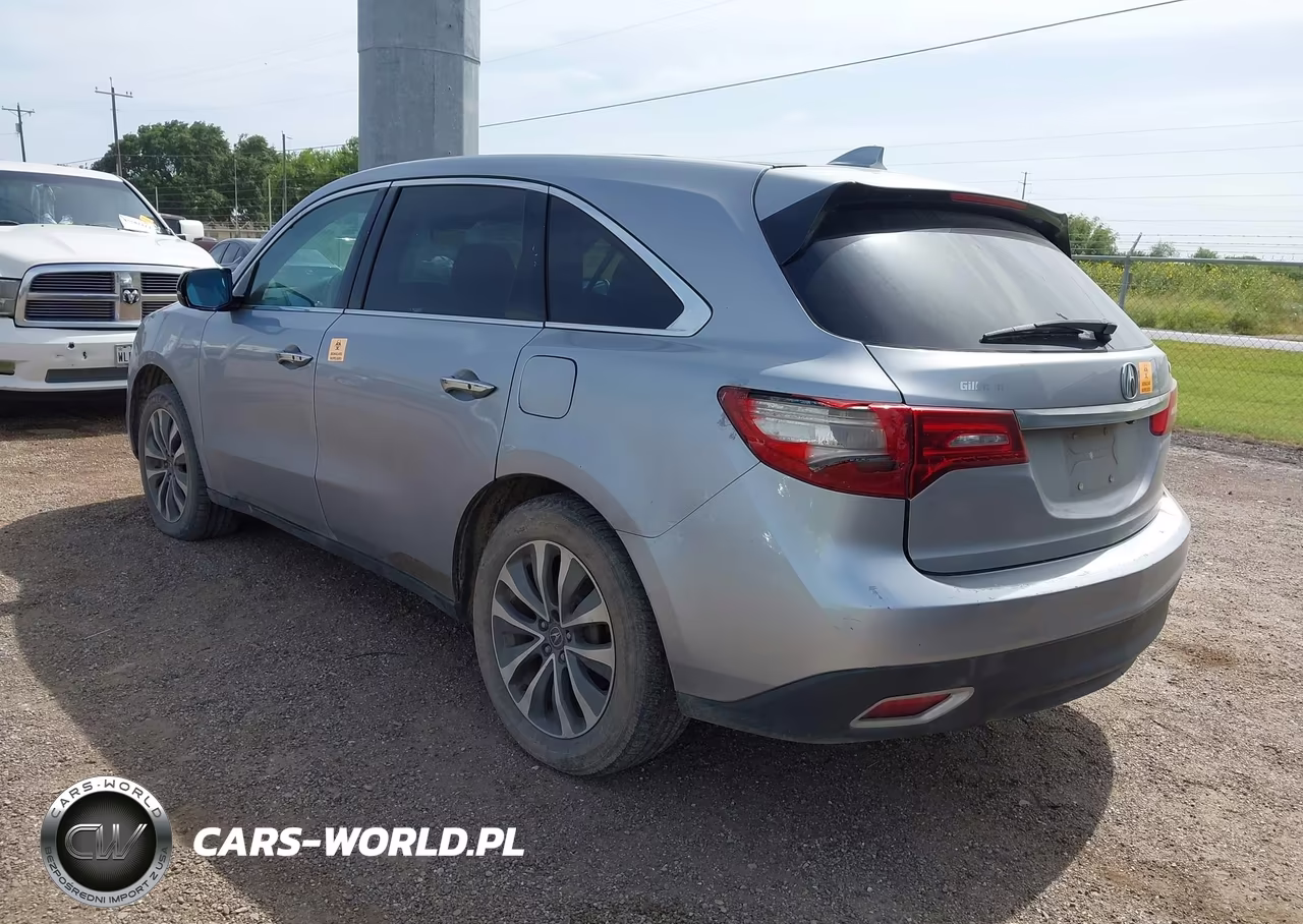 2016 Acura Mdx Technology Acurawatch Plus Packages-Technology Package VIN:5FRYD3H40GB016421 - 3